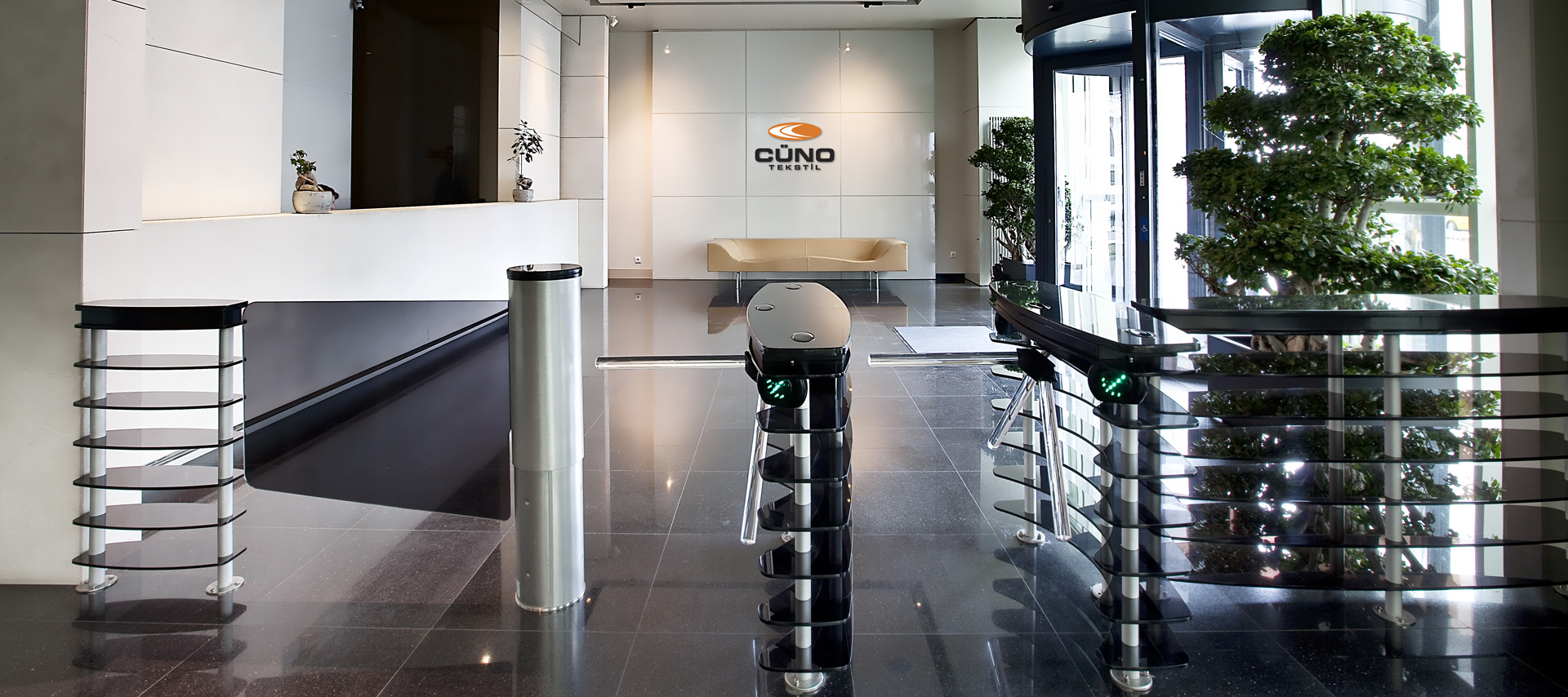 C�no tekstil resepsiyon giri�